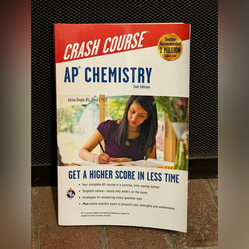 AP Chemistry Crash Course Paperback Book